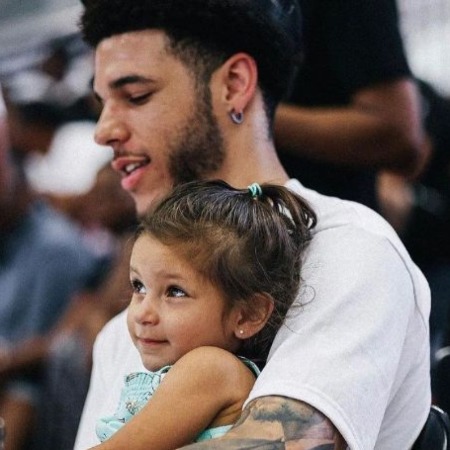 Zoey Christina Ball's parents are co-parenting her.